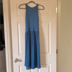 Loft Satin MIDI Dress